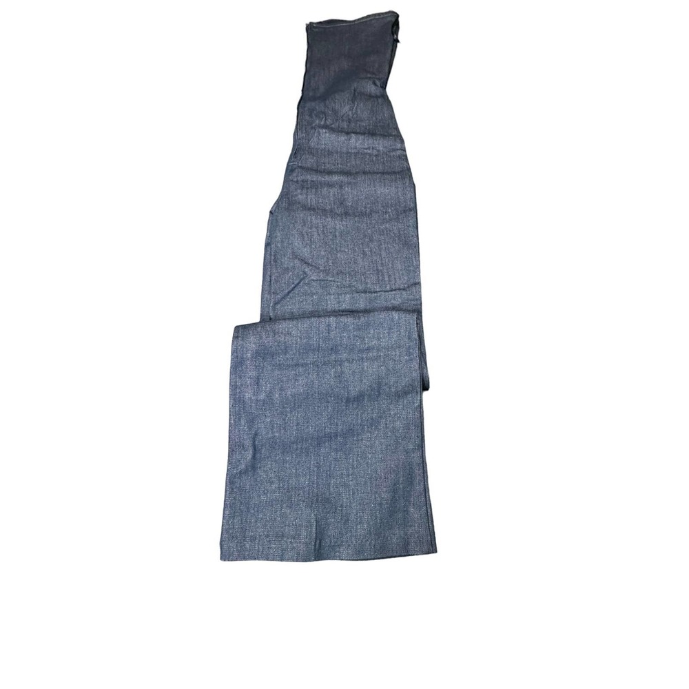 Good American Womens‎ Strapless V-Bar Denim Jumpsuit Trueblue001 Size 4 NEW